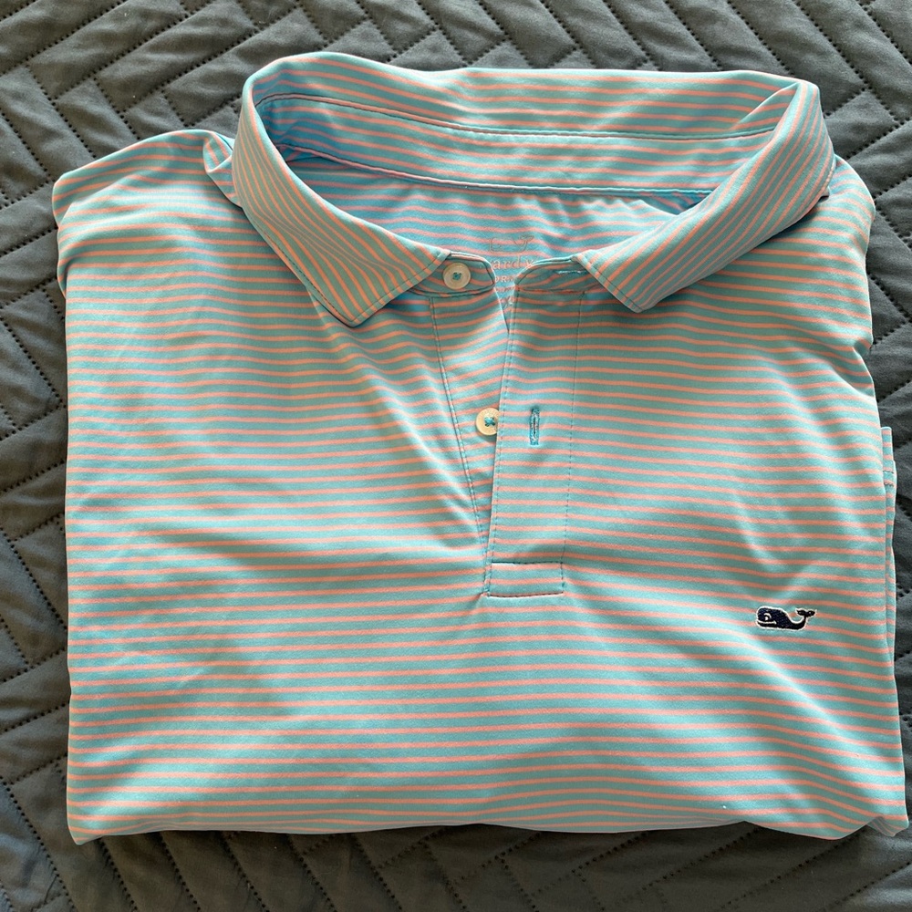Vineyard Vines Sankaty performance polo, size men’s XXL.